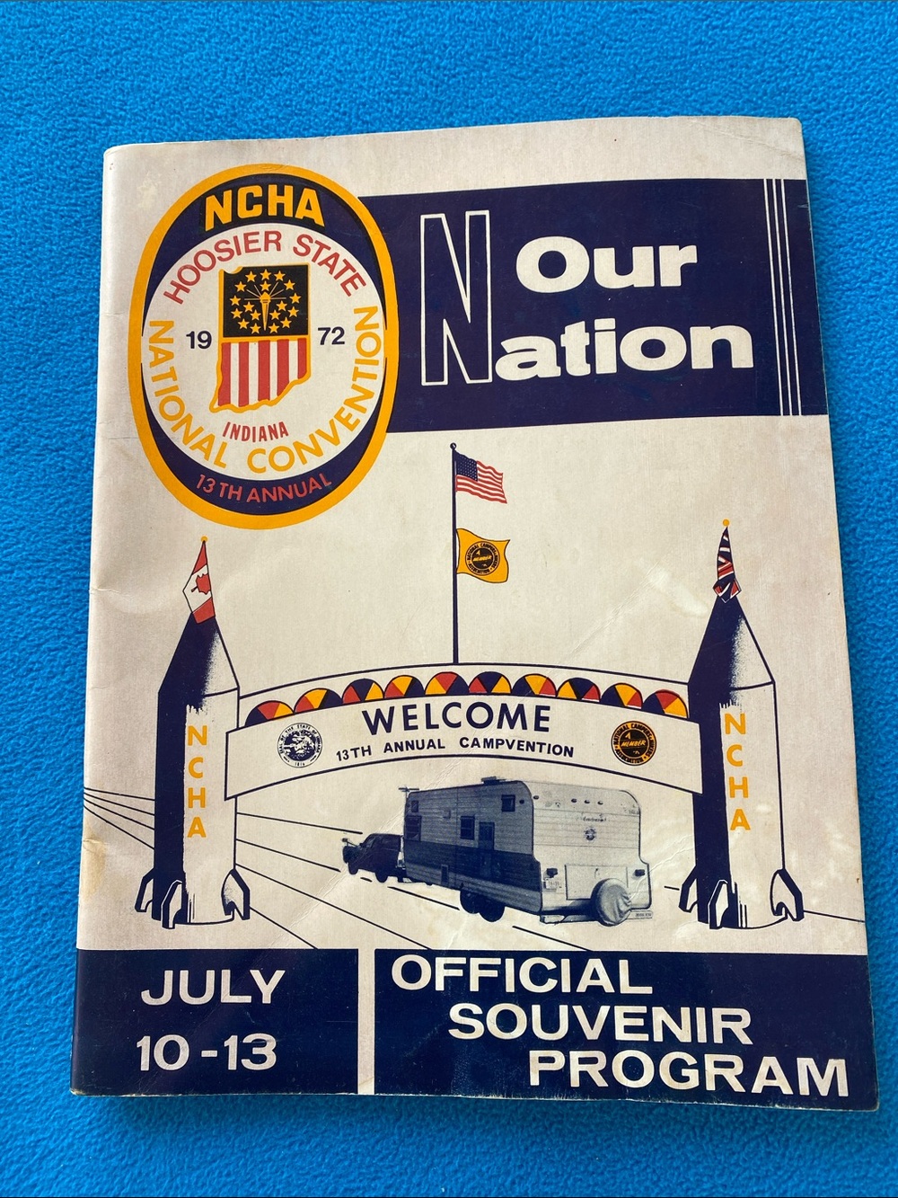 Vintage NCHA Souvenir Program 1972